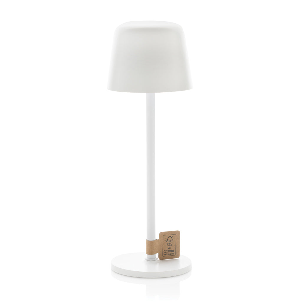 Zenic RCS gerecyclede plastic USB oplaadbare tafellamp