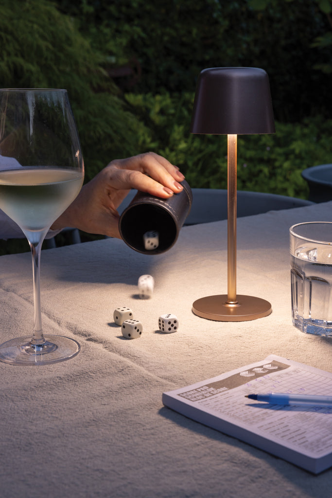 Zenic RCS gerecyclede plastic USB oplaadbare tafellamp