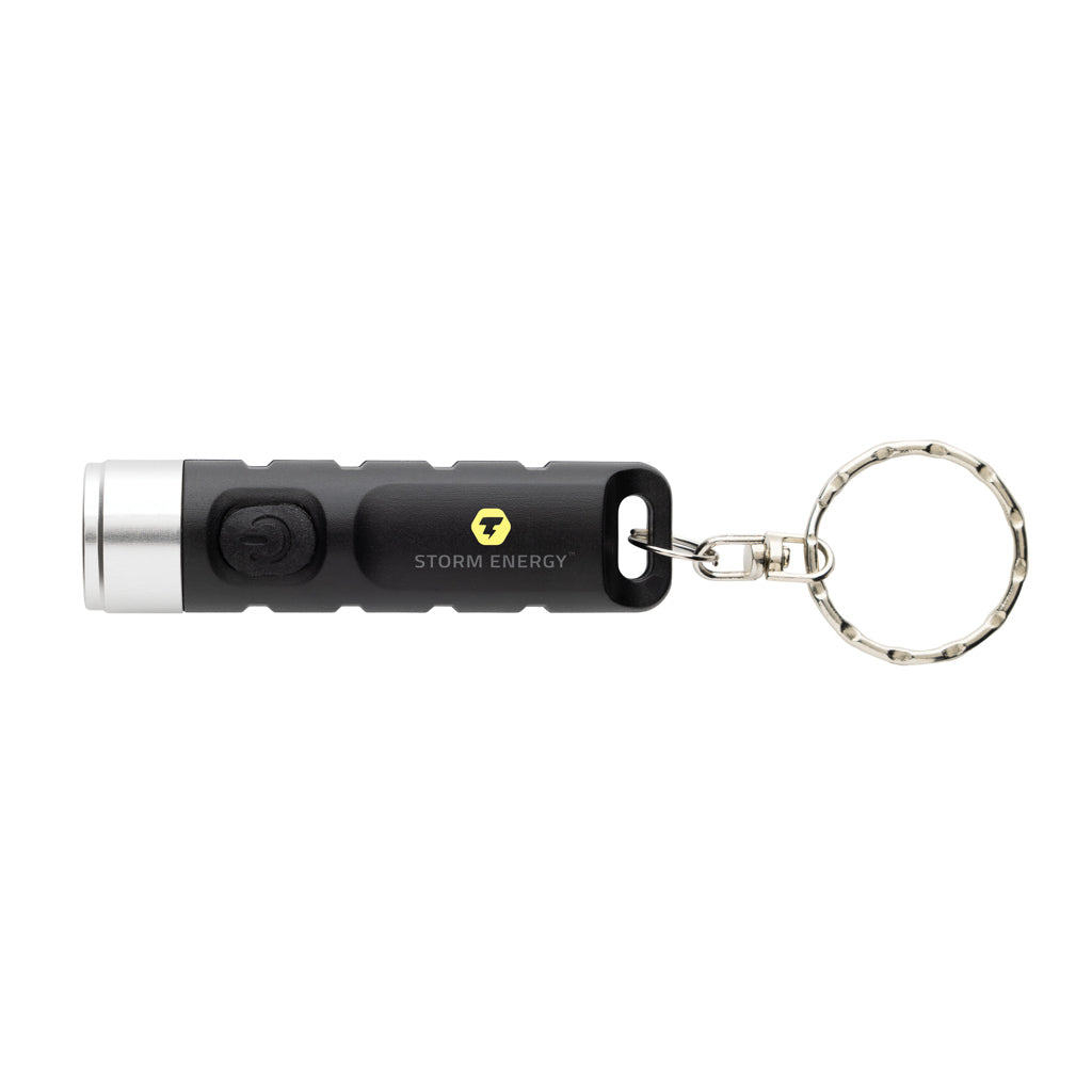 Globix RCS gerecycled plastic USB oplaadbare zaklamp