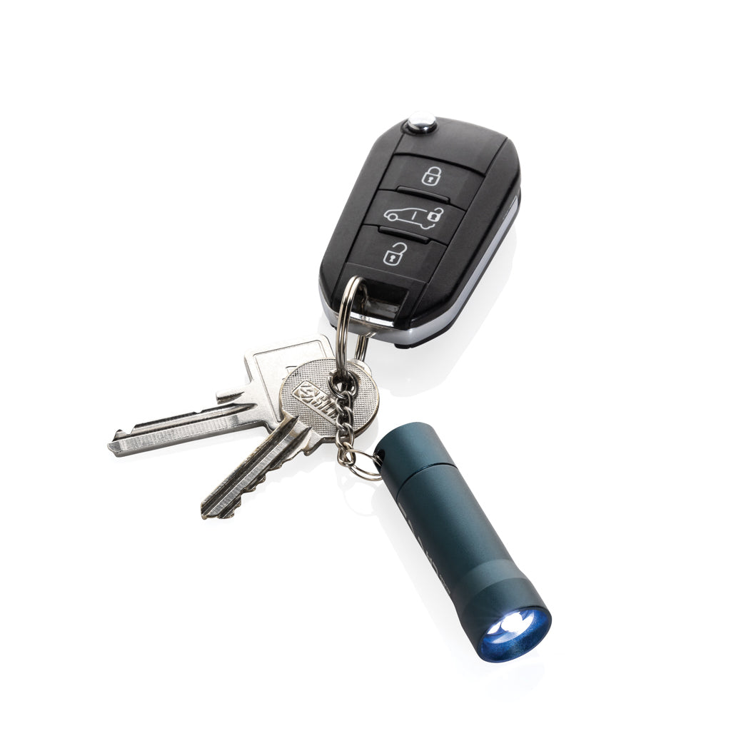 Flash RCS gerecycled aluminium sleutelhanger zaklamp