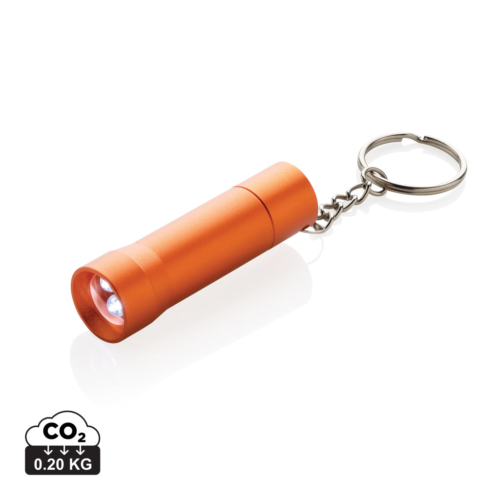 Flash RCS gerecycled aluminium sleutelhanger zaklamp