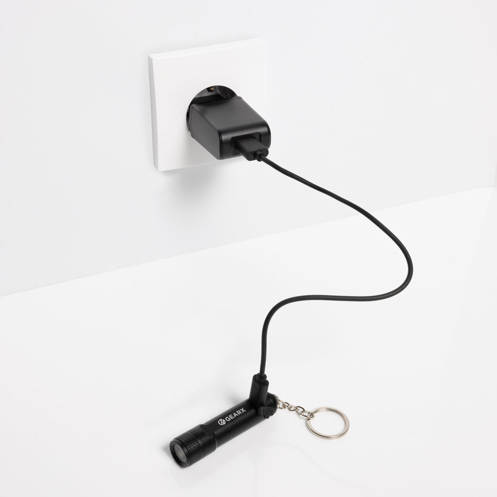 Gear X oplaadbare ultra felle zaklamp