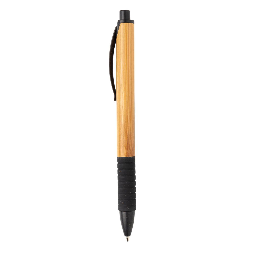 Bamboe & tarwestro pen