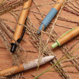 Bamboe & tarwestro pen