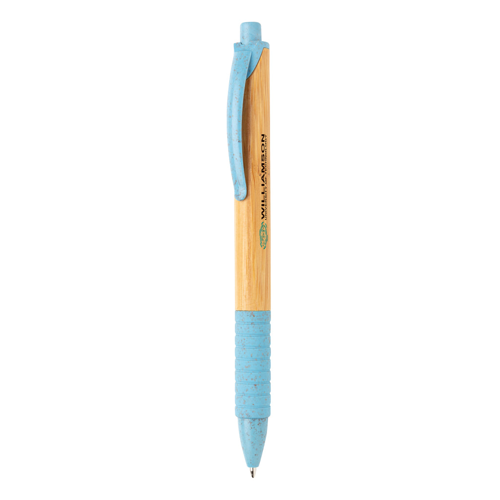 Bamboe & tarwestro pen
