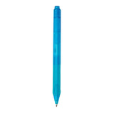 X9 frosted pen met siliconen grip