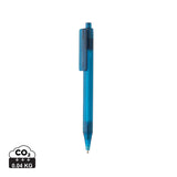 GRS RPET X8 transparante pen