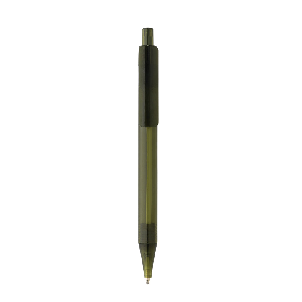 GRS RPET X8 transparante pen