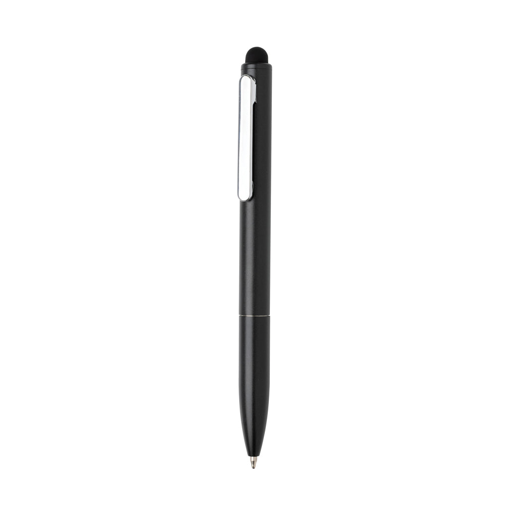 Kymi RCS-gecertificeerde gerecycled aluminium pen met stylus