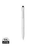 Kymi RCS-gecertificeerde gerecycled aluminium pen met stylus