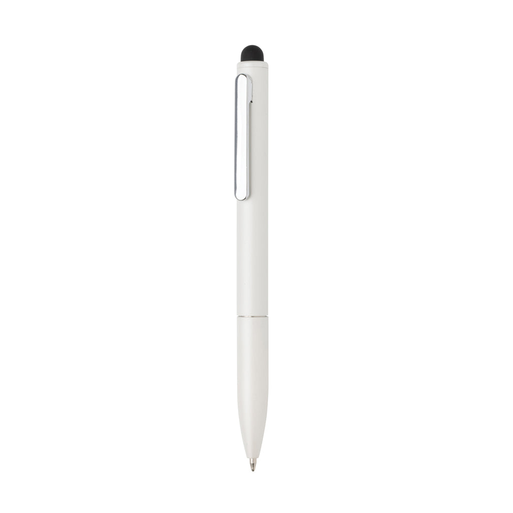 Kymi RCS-gecertificeerde gerecycled aluminium pen met stylus