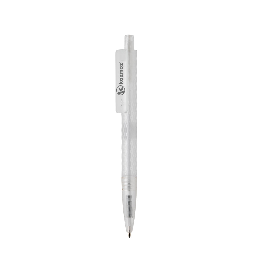 X3 GRS gerecycled PC plastic pen frosted