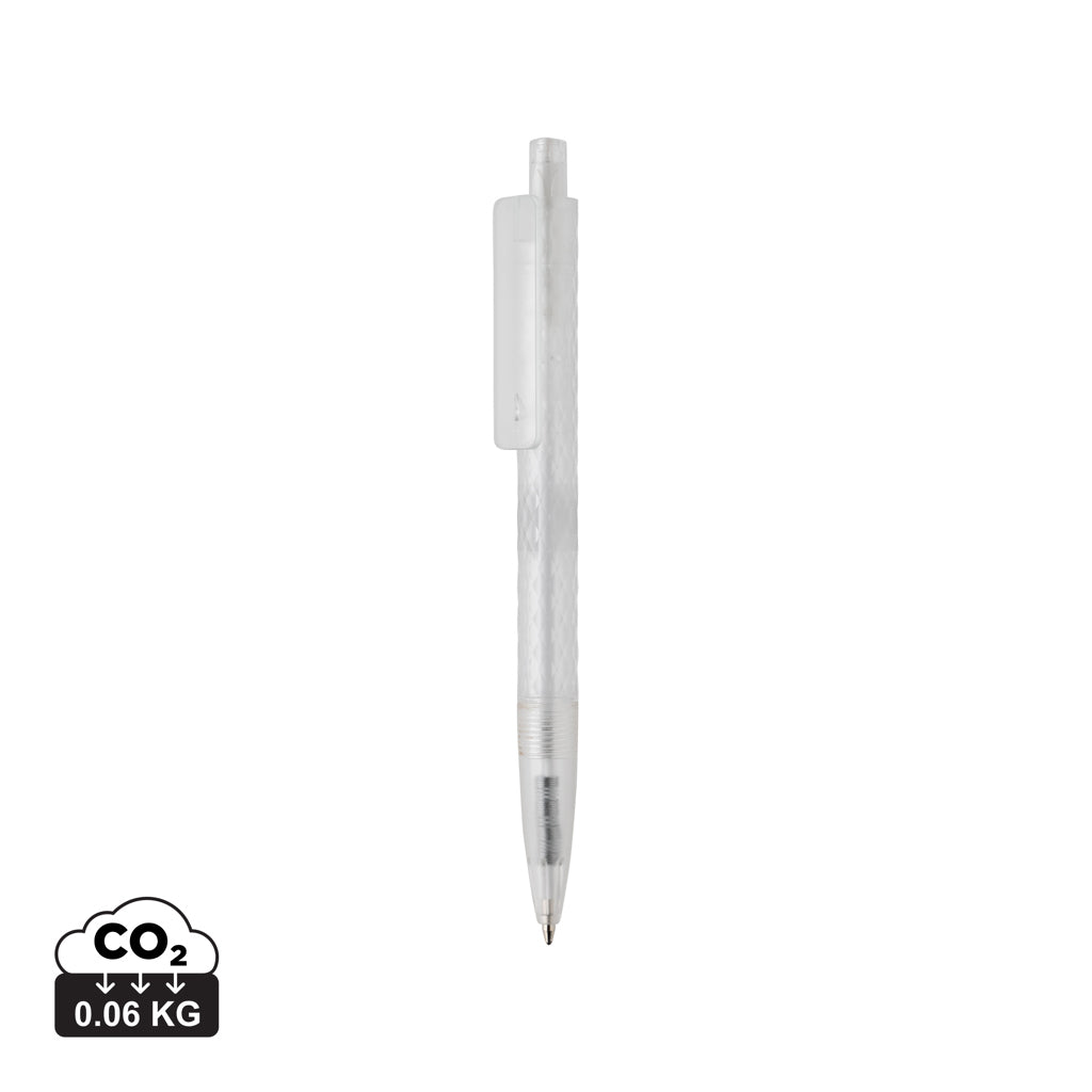 X3 GRS gerecycled PC plastic pen frosted