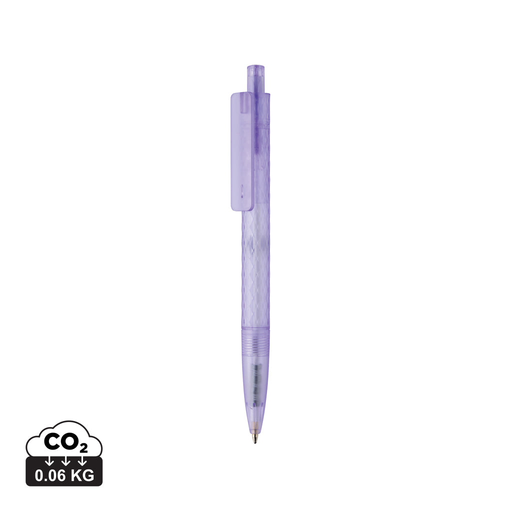 X3 GRS gerecycled PC plastic pen frosted