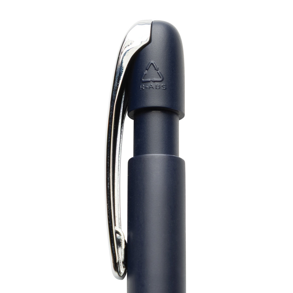 Glide GRS gecertificeerde R-ABS Pen met metalen clip