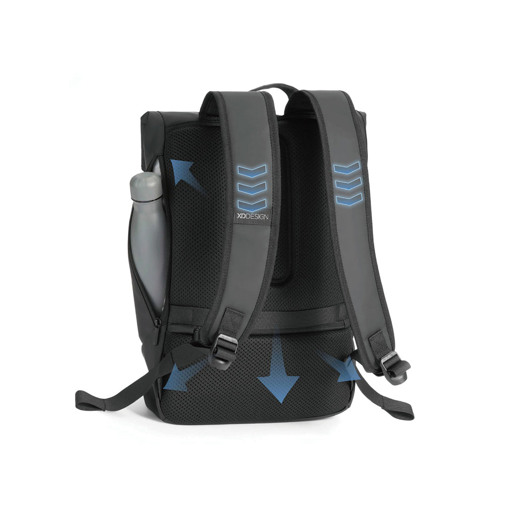 Urban waterbestendige flap-top rugzak