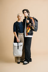 Urban waterbestendige flap-top rugzak