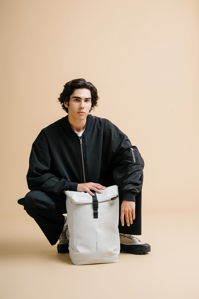 Urban waterbestendige flap-top rugzak