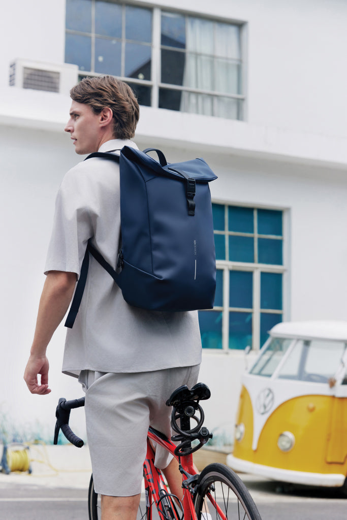 Urban waterbestendige flap-top rugzak