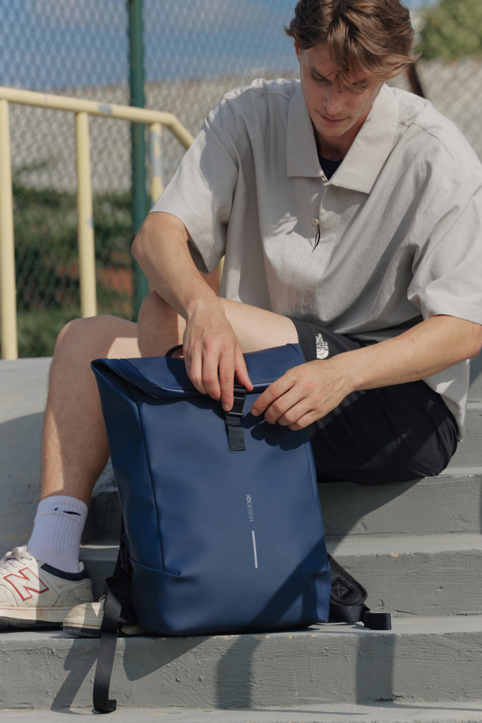 Urban waterbestendige flap-top rugzak