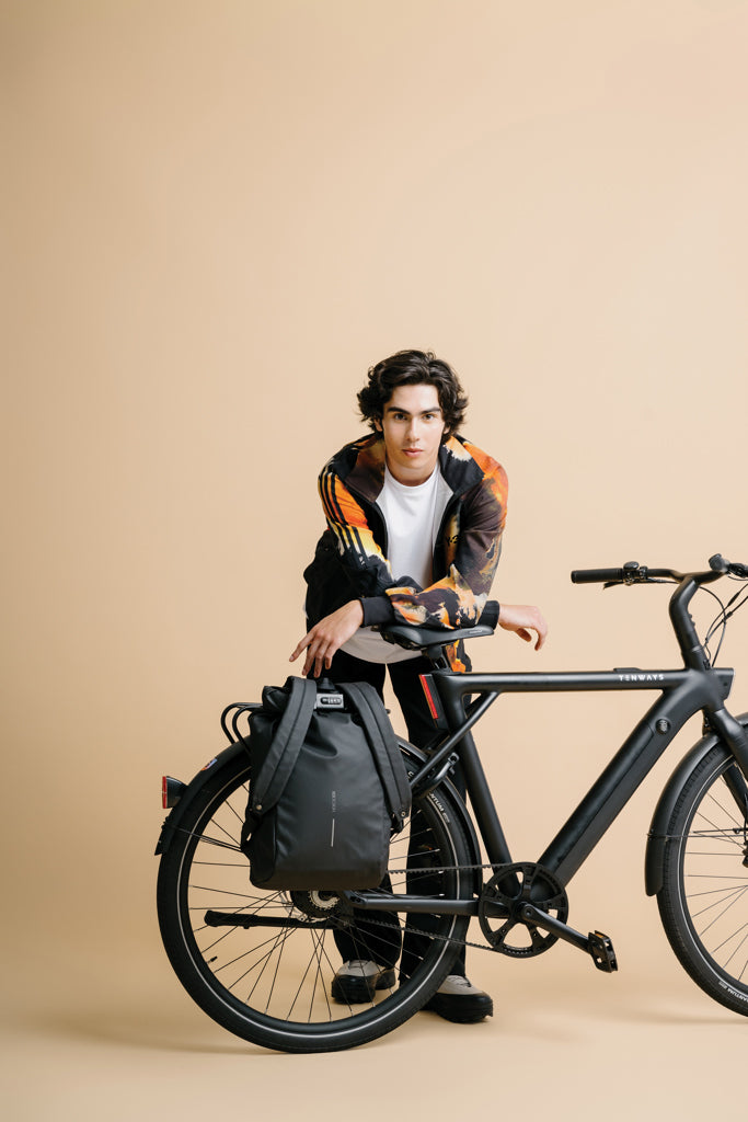 Urban waterbestendige fiets rugzak