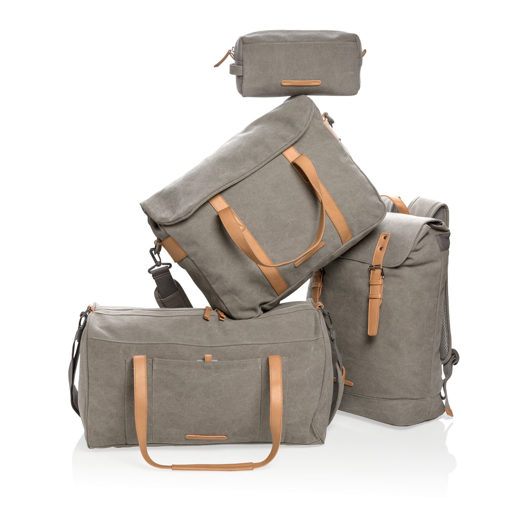 Canvas laptop tas PVC vrij