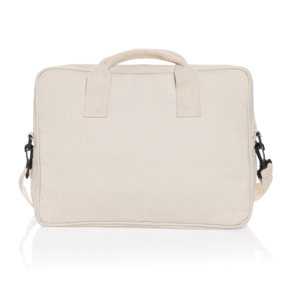 Laluka AWARE™ gerecyclede katoenen 15,4 inch laptoptas