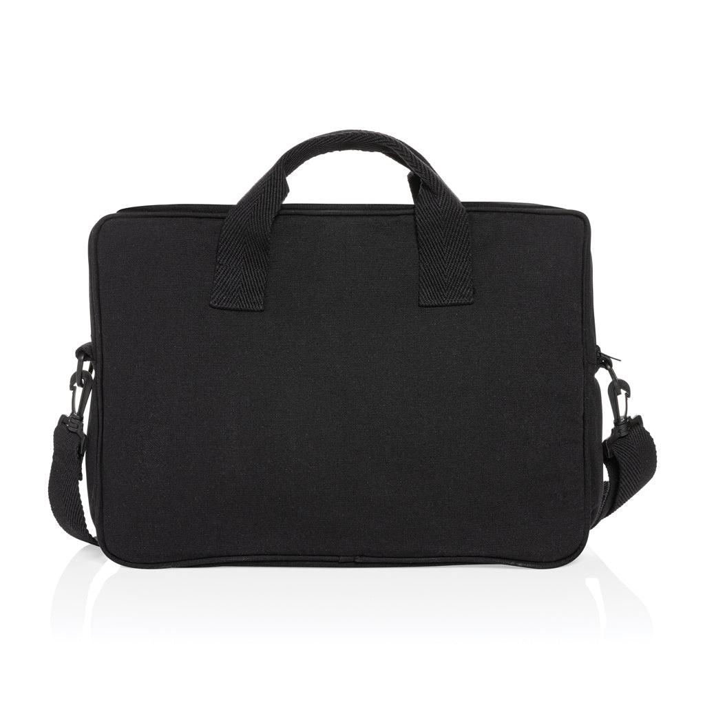 Laluka AWARE™ gerecyclede katoenen 15,4 inch laptoptas