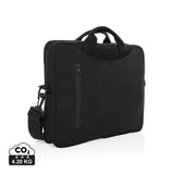 Laluka AWARE™ gerecyclede katoenen 15,4 inch laptoptas