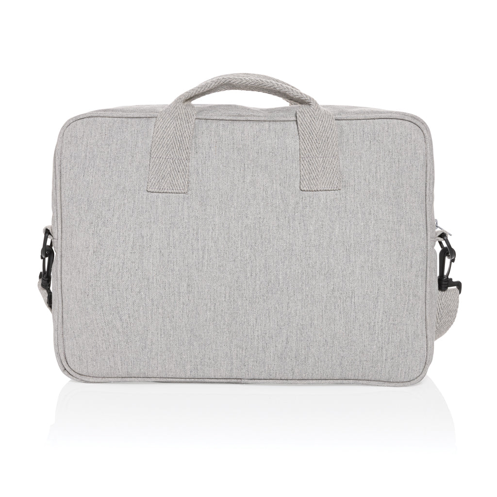 Laluka AWARE™ gerecyclede katoenen 15,4 inch laptoptas