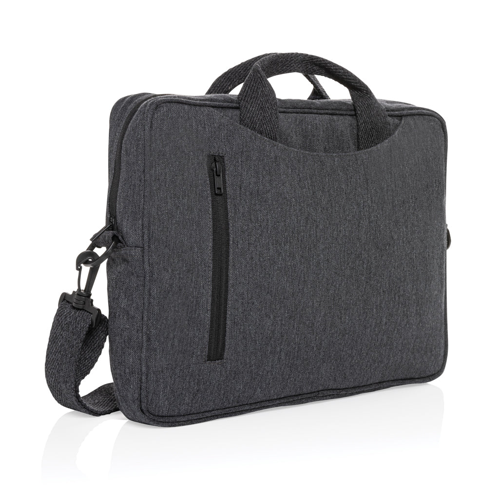 Laluka AWARE™ gerecyclede katoenen 15,4 inch laptoptas