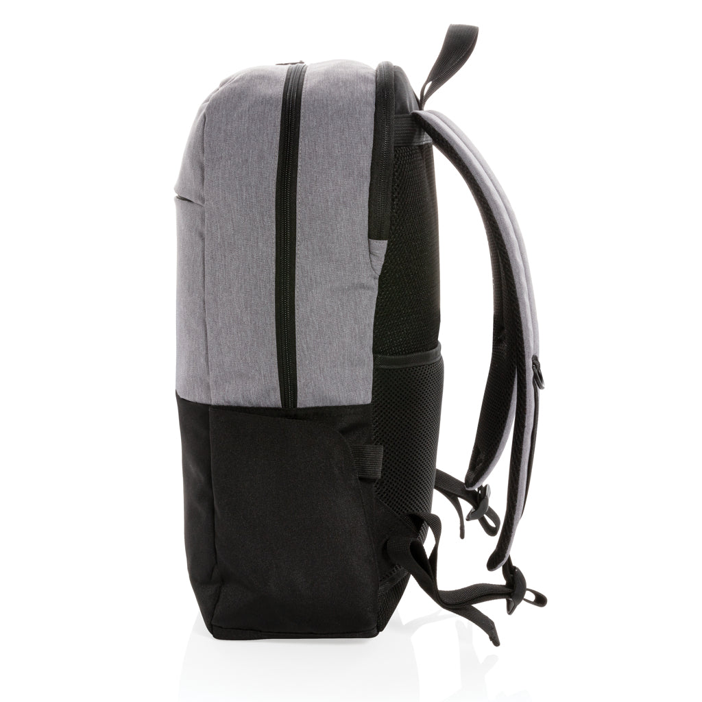 Modern 15.6" USB & RFID laptop rugzak PVC vrij