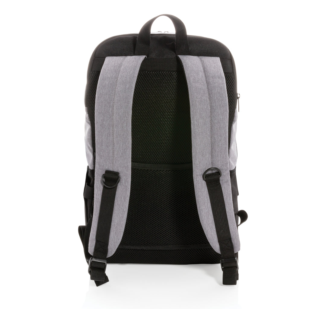 Modern 15.6" USB & RFID laptop rugzak PVC vrij
