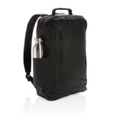 Fashion black PVC vrije 15.6" laptop rugtas