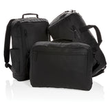 Fashion black PVC vrije 15.6" laptop rugtas