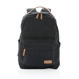 Impact AWARE™ 16 oz. recycled canvas laptop rugzak