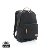 Impact AWARE™ 16 oz. recycled canvas laptop rugzak