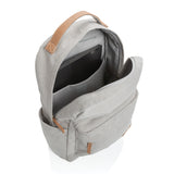 Impact AWARE™ 16 oz. recycled canvas laptop rugzak