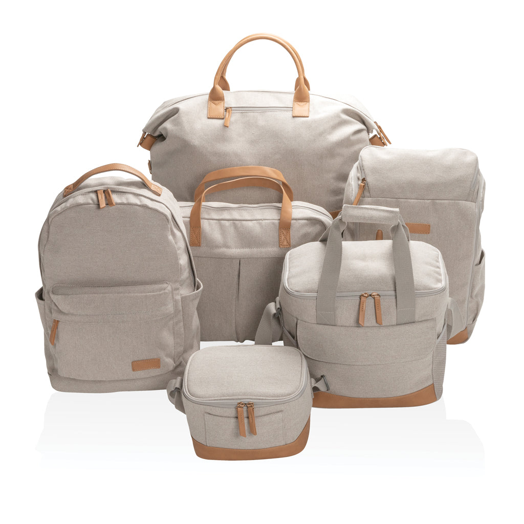 Impact AWARE™ 16 oz. recycled canvas laptop rugzak