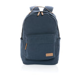 Impact AWARE™ 16 oz. recycled canvas laptop rugzak