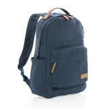Impact AWARE™ 16 oz. recycled canvas laptop rugzak