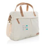 Impact AWARE™ 16 oz. recycled canvas laptoptas
