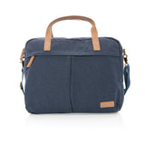 Impact AWARE™ 16 oz. recycled canvas laptoptas