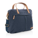 Impact AWARE™ 16 oz. recycled canvas laptoptas