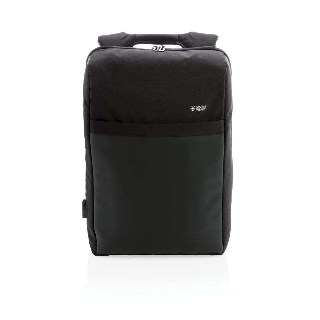 Lima PVC-vrije 15.6" RFID laptop tas