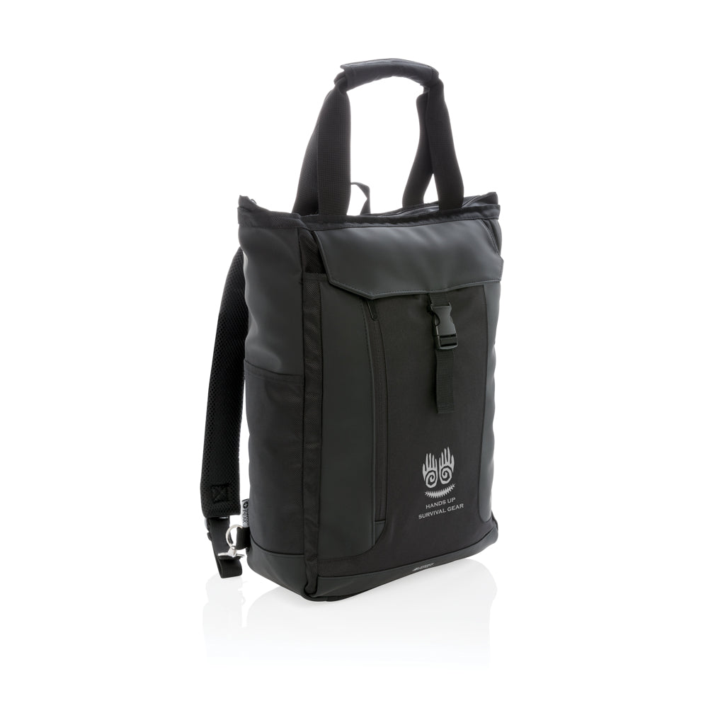 Swiss Peak 15" laptop rugzak en draagtas PVC vrij