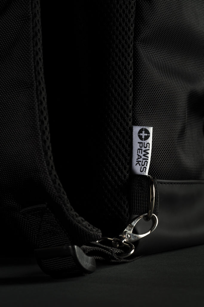 Swiss Peak 15" laptop rugzak en draagtas PVC vrij