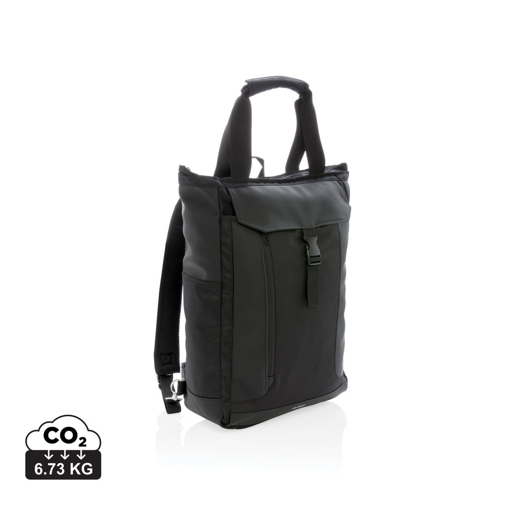 Swiss Peak 15" laptop rugzak en draagtas PVC vrij