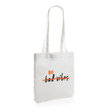 Impact AWARE™ gerecycled katoenen draagtas 330gsm
