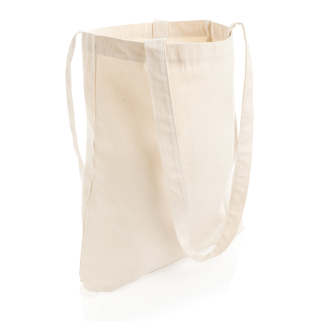 Impact AWARE™ gerecycled katoenen draagtas 330gsm